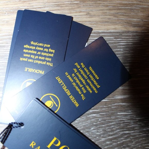 NWT POLO RALPH LAUREN MEN'S NEON PACKABLE DOWN VEST ORANGE NAVY BLUE $240‎ - Picture 9 of 10